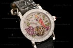 Bvlgari Bvlgari Series SS/SS Diams/Blk Tourbillon TFF Automatic 102165 BBLP37PDGDLTB