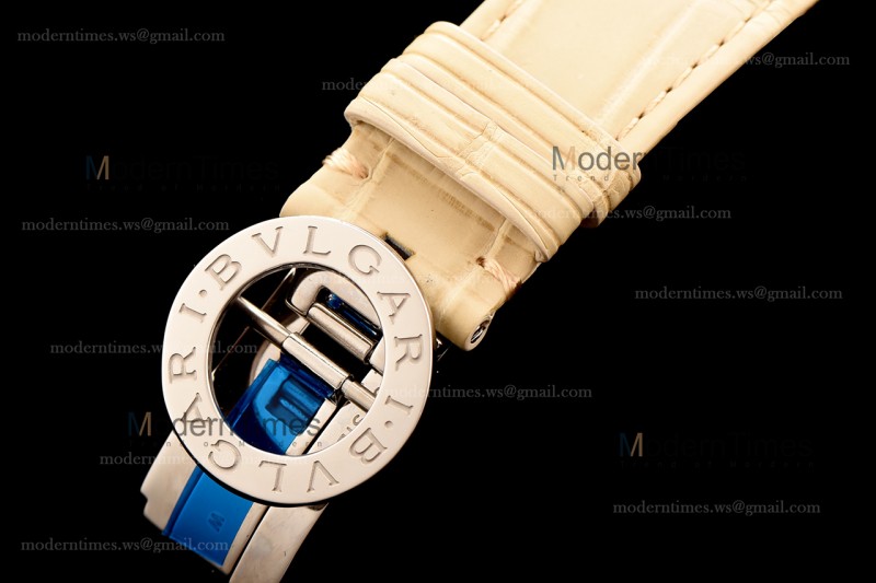 Bvlgari Bvlgari Series SS/SS Diams/Wht Tourbillon TFF Automatic 102165 BBLP37PDGDLTB