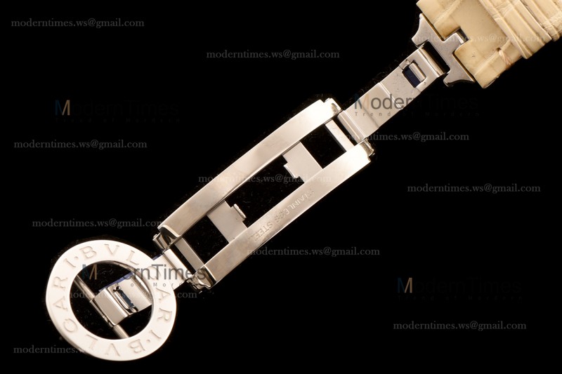 Bvlgari Bvlgari Series SS/SS Diams/Wht Tourbillon TFF Automatic 102165 BBLP37PDGDLTB