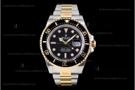 Rolex Sea Dweller Series YG/YG TT Cer Blk GMF Automatic m126603-0001