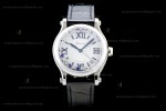Chopard Happy Diamonds TT Sapphire SS/LE Wht/Blk YFF ASIA2892-2 Automatic 278559-3001