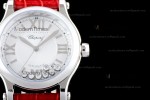 Chopard Happy Diamonds Sapphire SS/LE Wht/Red YFF ASIA2892-2 Automatic 278559-3001