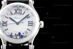 Chopard Happy Diamonds TT Sapphire SS/LE Wht/Blk YFF ASIA2892-2 Automatic 278559-3001