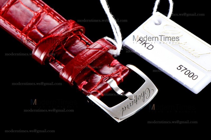 Chopard Happy Diams Sapphire RG/LE TT Pin/Red YFF ASIA2892-2 Automatic Happy Sport