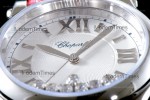 Chopard Happy Diamonds Sapphire SS/LE Wht/Red YFF ASIA2892-2 Automatic 278559-3001