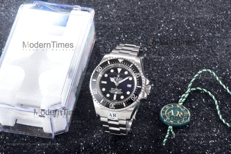 Rolex Sea Dweller Series SS/SS Cer Blk ARF Automatic m126660-0001
