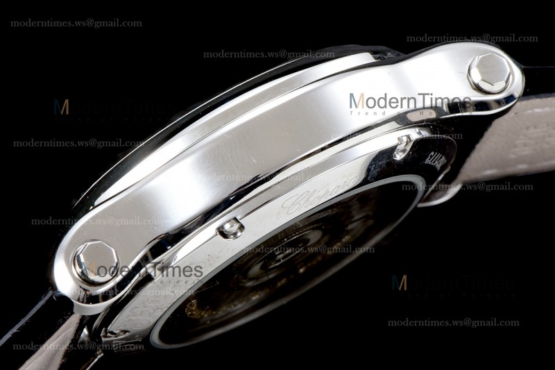 Chopard Happy Diamonds TT Sapphire SS/LE Wht/Blk YFF ASIA2892-2 Automatic 278559-3001