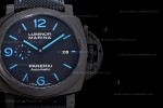 Panerai Luminor Series Carbon SS/LE Blk/Blk VSF Automatic PAM01661