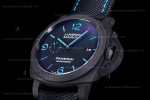 Panerai Luminor Series Carbon SS/LE Blk/Blk VSF Automatic PAM01661