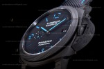 Panerai Luminor Series Carbon SS/LE Blk/Blk VSF Automatic PAM01661