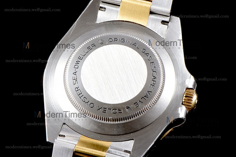 Rolex Sea Dweller Series YG/YG TT Cer Blk GMF Automatic m126603-0001