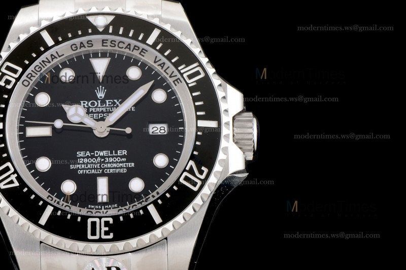 Rolex Sea Dweller Series SS/SS Cer Blk ARF Automatic m126660-0001