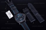 Panerai Luminor Series Carbon SS/LE Blk/Blk VSF Automatic PAM01661