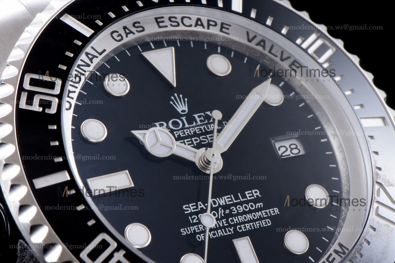 Rolex Sea Dweller Series SS/SS Cer Blk ARF Automatic m126660-0001