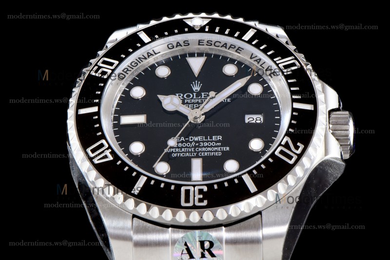 Rolex Sea Dweller Series SS/SS Cer Blk ARF Automatic m126660-0001