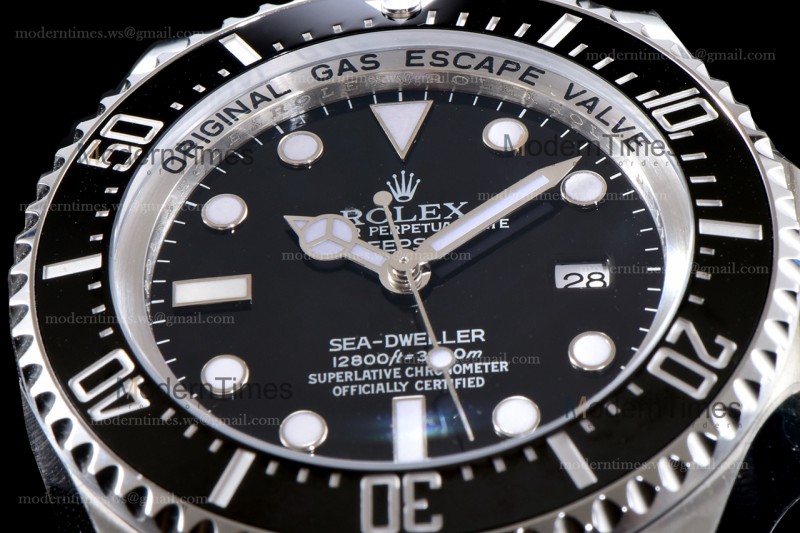 Rolex Sea Dweller Series SS/SS Cer Blk ARF Automatic m126660-0001