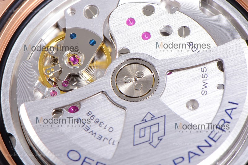 Panerai Luminor Series  RG/LE Blu/Blu VSF Automatic PAM01112