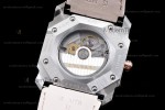 Bvlgari OCTO Series SS/LE Wht/Blk ZLO Automatic 102207 BGO41WSLD