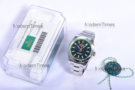 Rolex Milgauss SS/SS Grn Cal.3131 ARF Automatic m116400gv-0001