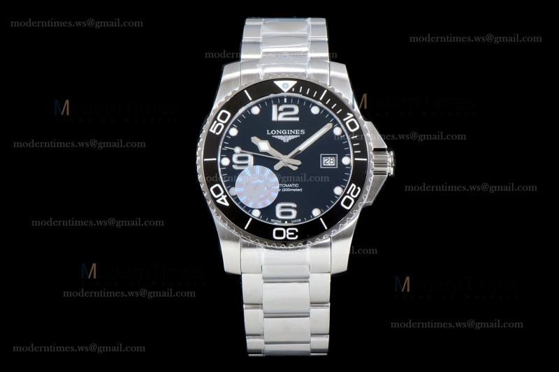 Longines Conquest Classic Series Sports SS/SS Blk/Blk ZFF Automatic L3.781.4.56.6