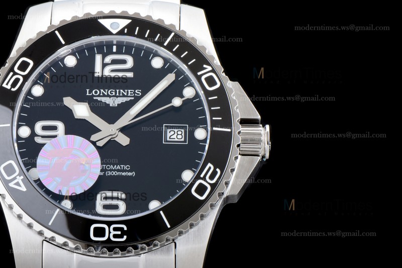 Longines Conquest Classic Series Sports SS/SS Blk/Blk ZFF Automatic L3.781.4.56.6