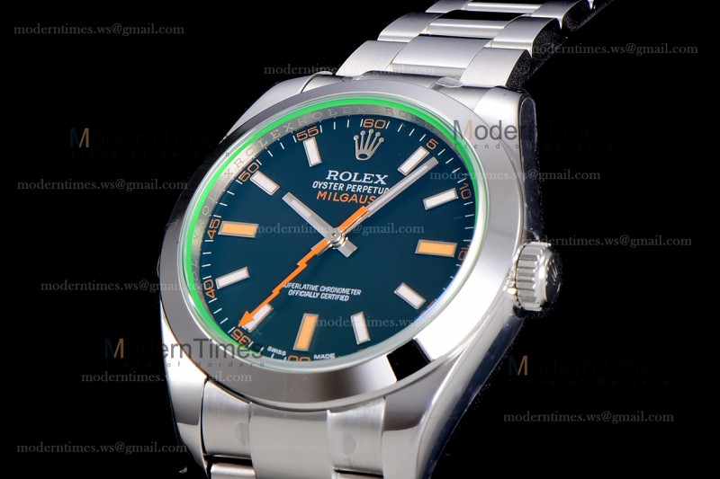 Rolex Milgauss SS/SS Grn Cal.3131 ARF Automatic m116400gv-0001