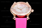 Chopard Happy Diamonds Sapphire RG/SC Wht/Red YFF ASIA2892-2 Automatic 278559-3003