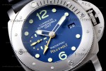Panerai Luminor 1950 Series SS/RU Blu/Blk VSF Automatic PAM00719