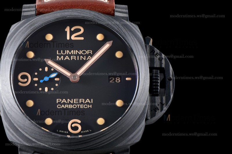 Panerai Luminor 1950 Series CF/LE Blk/Bro VSF Automatic PAM00661
