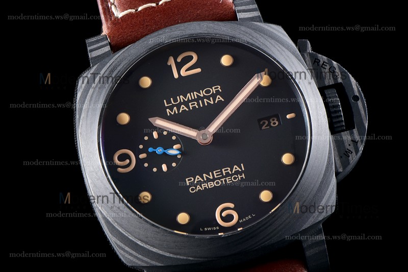 Panerai Luminor 1950 Series CF/LE Blk/Bro VSF Automatic PAM00661
