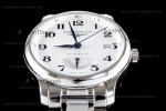 Longines Record Series SS/SS Wht GSF Automatic L2.666.4.78.6