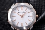 Bvlgari OCTO Series RG/LE Wht/Blk ZLO TT Aitomatic 102703 OC41C6SPGLD