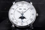 Blancpain Villeret SS/LE Wht/Blk Sapphire OMF Automatic 6654-1127-55B