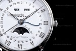 Blancpain Villeret SS/LE Wht/Bro Sapphire OMF Automatic 6654-1127-55B