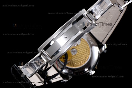 Blancpain Villeret SS/LE Gra/Blk Sapphire OMF Automatic 6654-1113-55B