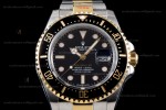 Rolex Sea Dweller Series YG/YG TT Cer Blk GMF Automatic m126603-0001