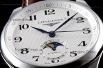 Longines Conquest Classic Series SS/LE Wht/Bro GSF Automatic L2.909.4.78.3