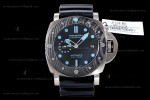 Panerai Submersible Series CF TI/RU Blk/Blk VSF P.9010 Automatic PAM00799