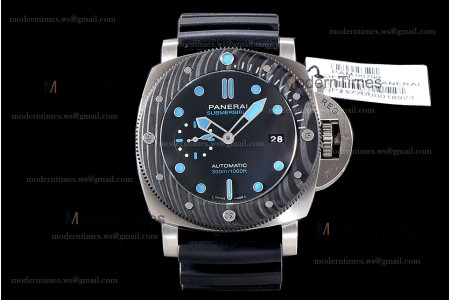 Panerai Submersible Series CF TI/RU Blk/Blk VSF P.9010 Automatic PAM00799
