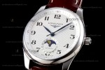 Longines Conquest Classic Series SS/LE Wht/Bro GSF Automatic L2.909.4.78.3