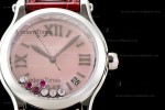 Chopard Happy Diamonds Sapphire SS/LE Pin/Red YFF ASIA2892-2 Automatic Happy Sport