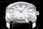 Bvlgari OCTO Series SS/RU Wht/Blk BVF Automatic 101964 BGO41BSLD