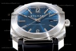 Bvlgari OCTO Series SS/RU Blu/Blk BVF Automatic 102429 BGO38C3SLD