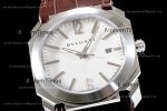 Bvlgari OCTO Series SS/LE Wht/Bro BVF Automatic 101964 BGO41BSLD