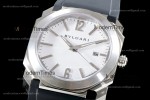Bvlgari OCTO Series SS/RU Wht/Blk BVF Automatic 101964 BGO41BSLD