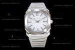 Bvlgari OCTO Series SS/SS Wht BVF Automatic 102031 BGO41BSSD