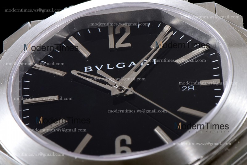 Bvlgari OCTO Series SS/SS Blk BVF Automatic 102031 BGO41BSSD