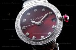 Bvlgari LVCEA Series SS/SS Bro ZLO Diams Quartz 102514 LUW23C6GDG/12