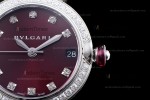 Bvlgari LVCEA Series SS/SS Bro ZLO Diams Quartz 102514 LUW23C6GDG/12