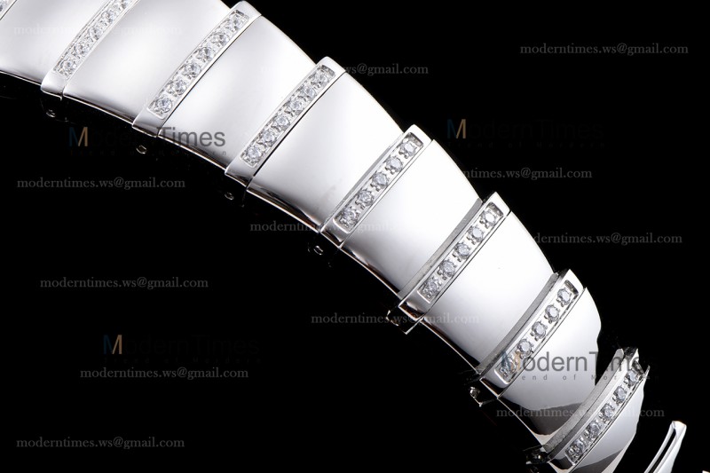 Bvlgari LVCEA Series SS/SS Wht ZLO Diams Quartz 102381 LUW33C6GDGD1D/11